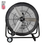 SIP 30" Industrial Drum Fan with 360° Rotation and Variable Speed Settings