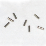 Network Crimps - Pack of 100, Nickel-Plated Copper for Nylon-Coated Wire Attachment