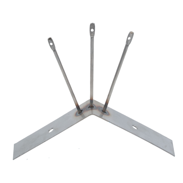 Ss Ridge Bracket Triangular Gull Ridge Bracket - Stainless Steel Bird Proofing – Saniworld