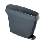P+L Systems Sanibin 20 Litre Feminine Sanitary Pedal Bin - Grey | Premium Hygiene Waste Solution