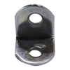 Pack of 100 Zinc Coated Angle Brackets for Cladding - 1.5mm Thick, 21mm x 19mm, Galvanized Steel