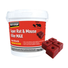 Pest-Stop Super Rat & Mouse Killer MAX Wax Blocks – 15x10g