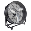 SIP 24" Heavy-Duty Drum Fan with 360° Rotation and Variable Speed Settings
