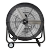 SIP 30" Industrial Drum Fan with 360° Rotation and Variable Speed Settings