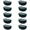 Euro Black Mouse Bait Station 10 Pack | Secure & Durable