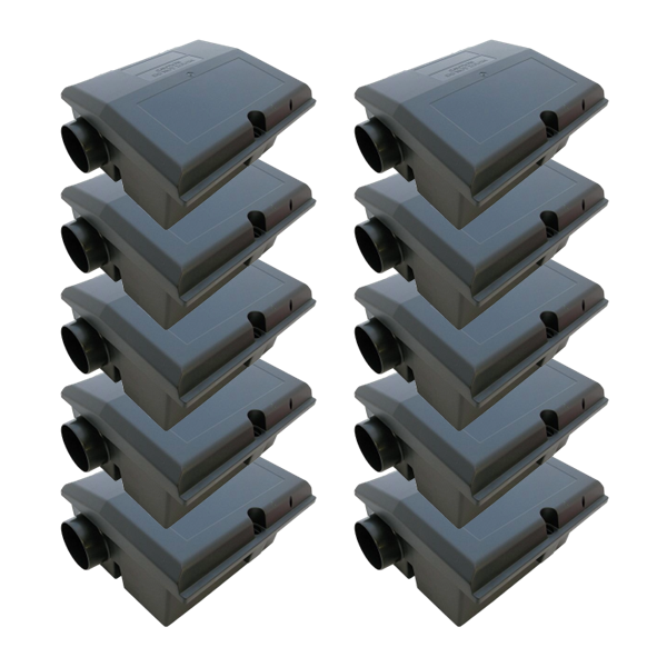 SX MultiGuard Rat Bait Station - Pack of 10 | Lockable – Saniworld