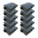 SX MultiGuard Rat Bait Station (Pack of 10) - Black