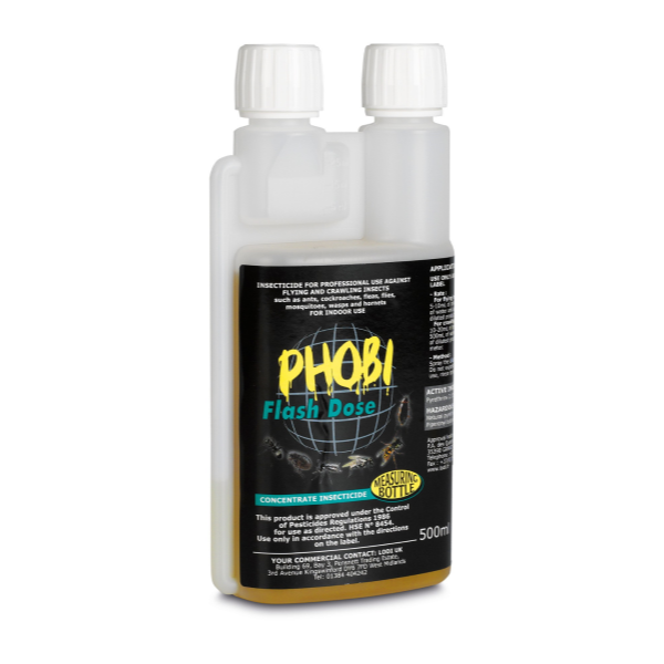 Phobi Flash Dose - Natural Pyrethrum Synergised with PBO Insecticide ...