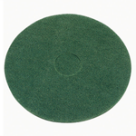 Green 15" Light Stripping Pad - Pack of 5 | Effective Dirt, Wax & Scuff Mark Removal
